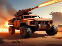Play Cars with Guns: Wasteland Showdown - Free Online Game