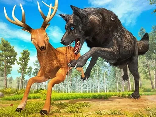 Play Wolf Simulator Forest Hunt 3D - Free Online Game