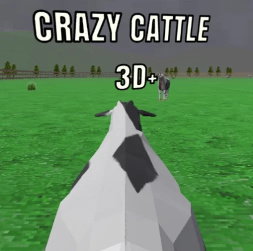 Play Crazy Cattle 3D+ - Free Online Browser Game