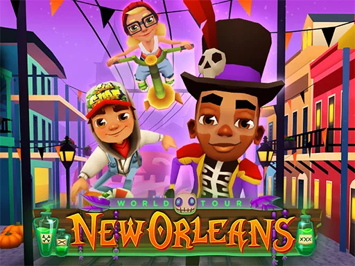 Play Subway Surfers New Orleans - Free Online Game