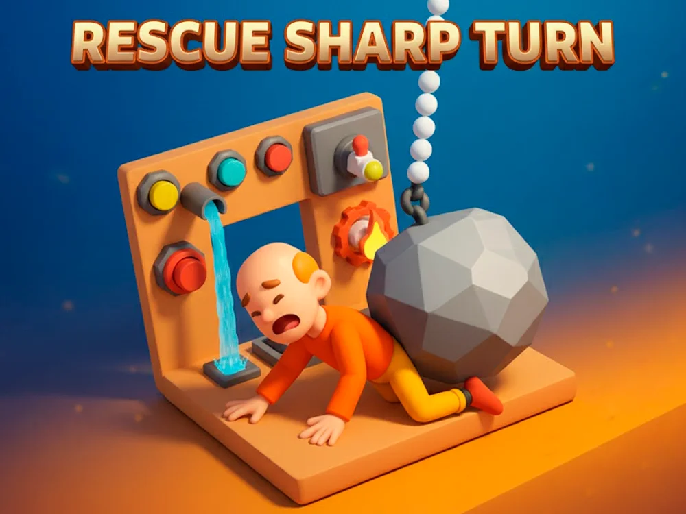 Play Rescue Sharp Turn - Free Online Browser Game