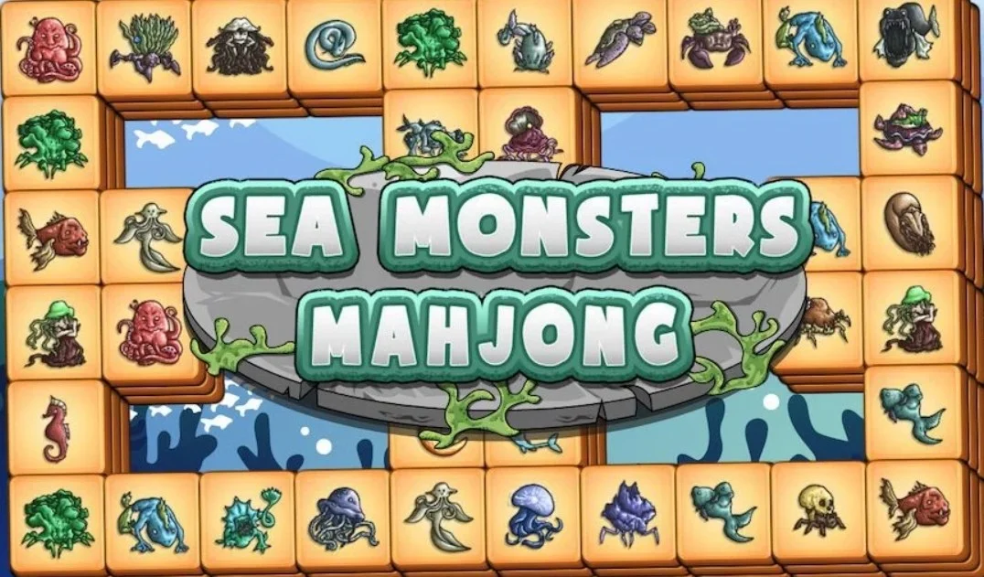 Play sea-monsters-mahjong - Free Online Game
