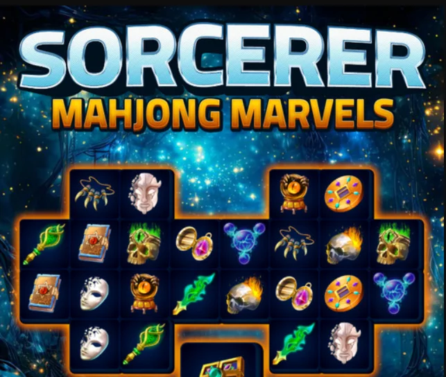 Play sorcerer-mahjong-marvels - Free Online Game