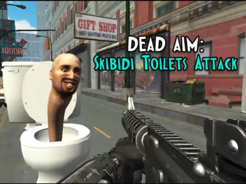 Play Dead Aim: Skibidi Toilets Attack - Free Online Game