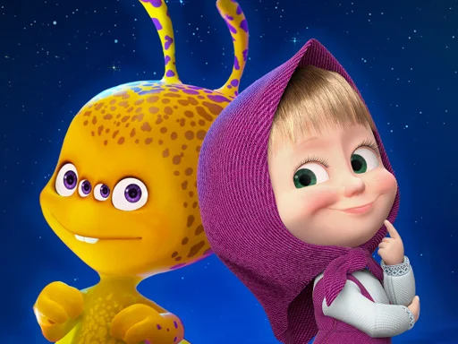 Play Masha and the Bear: We Come In Peace - Free Online Game