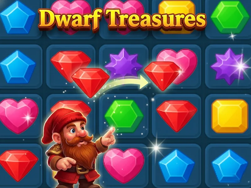 Play Dwarf Treasures - Free Online Game