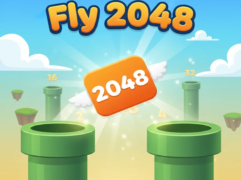 Play Fly 2048 - Free Online Browser Game