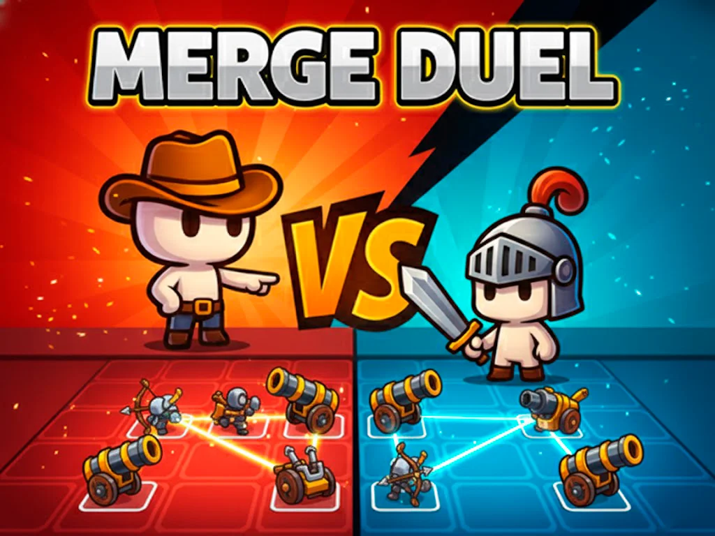 Play Merge Duel - Free Online Browser Game