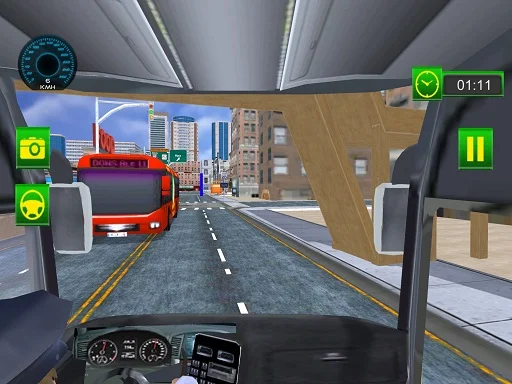 Driving Service Passenger Bus Transport - Play Free Game