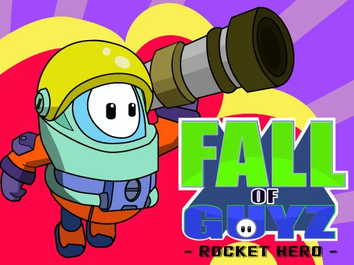 Play fall-guys-rocket-hero - Free Online Game
