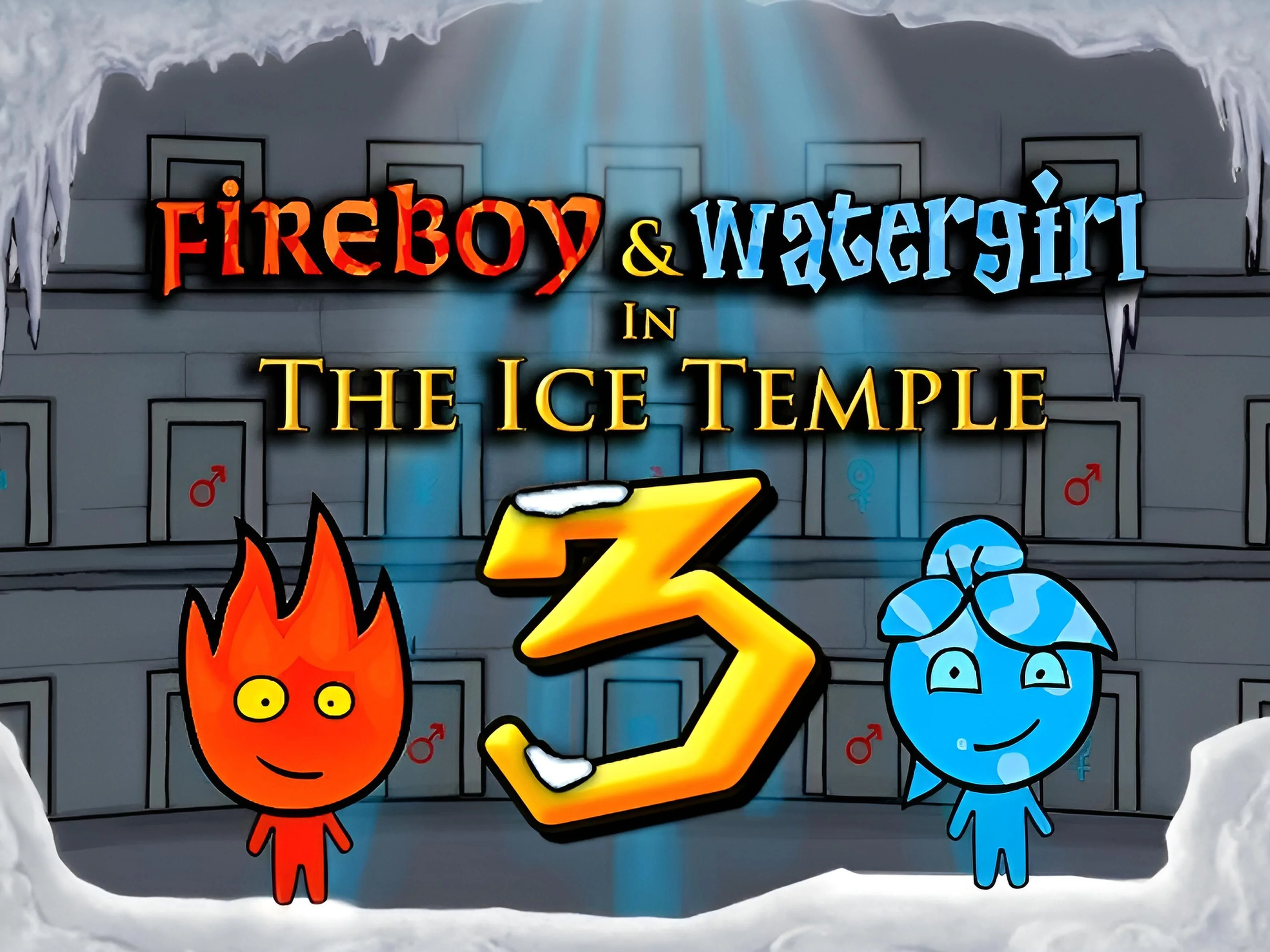 Fireboy & Watergirl 3 in Ice Temple - Play Free Game