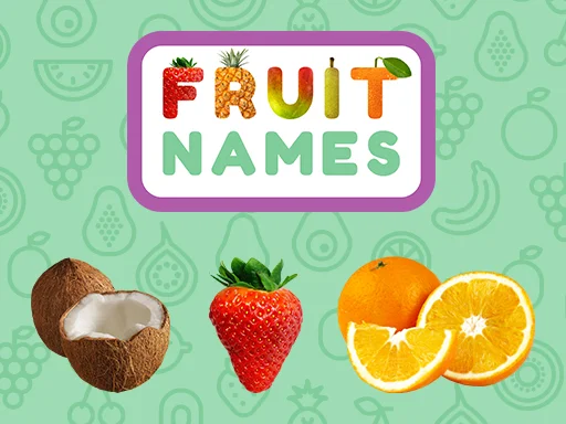 Play fruit-names - Free Online Game