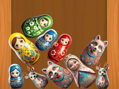 Play merge-matreshki - Free Online Game
