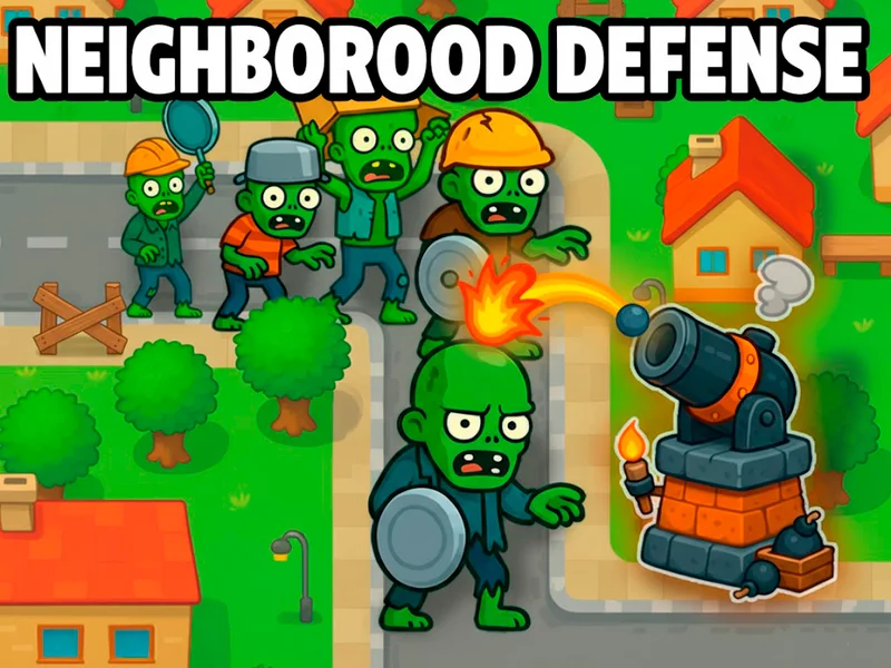 Neighborhood Defense - Play Free Game