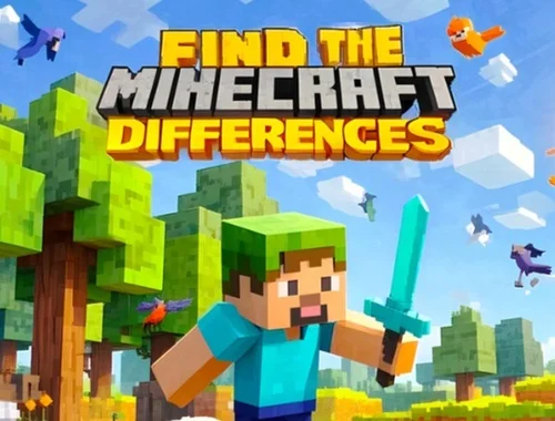 Find The Differences: Minecraft - Play Free Game