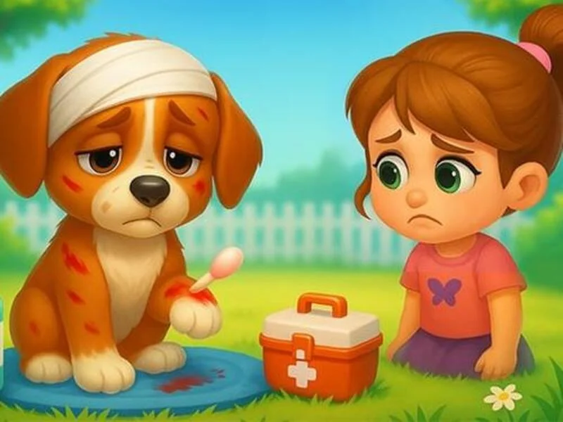 Lost Puppy Rescue and Care - Play Free Game