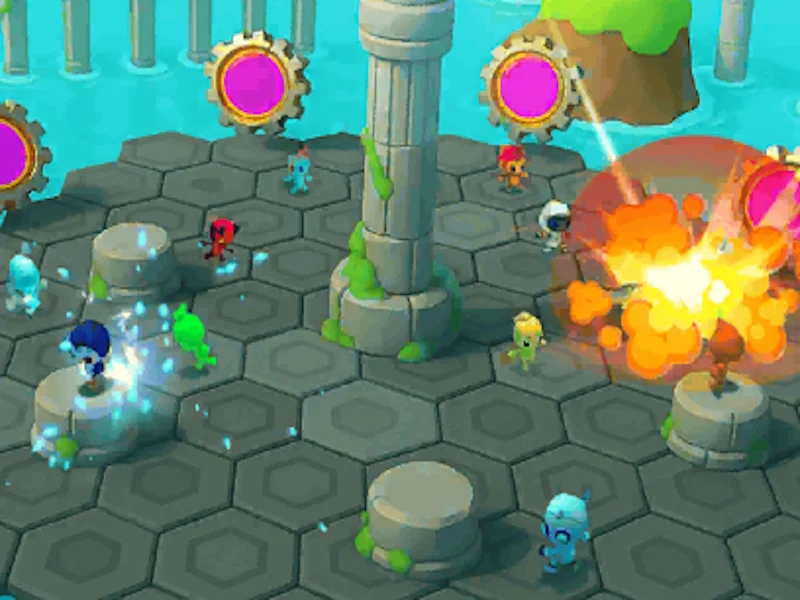 Play Rumble Rush. io - Free Online Game