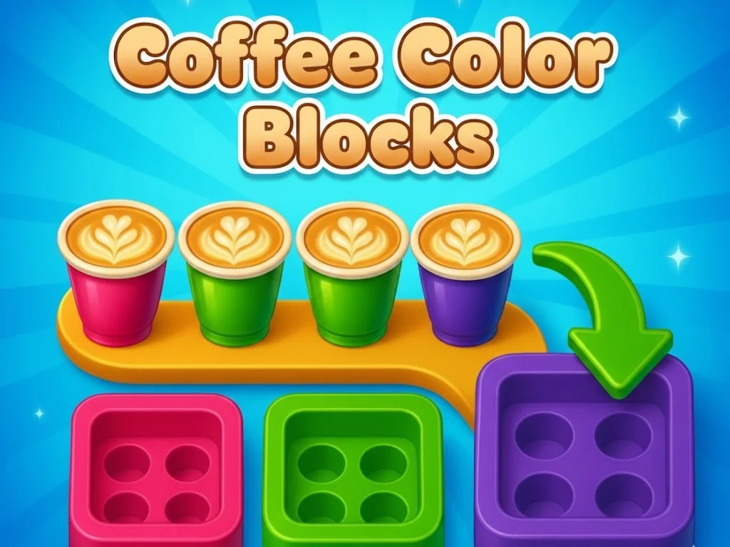 Coffee Color Blocks - Play Free Game