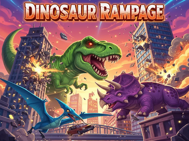 Play Dinosaur Rampage - Free Online Game