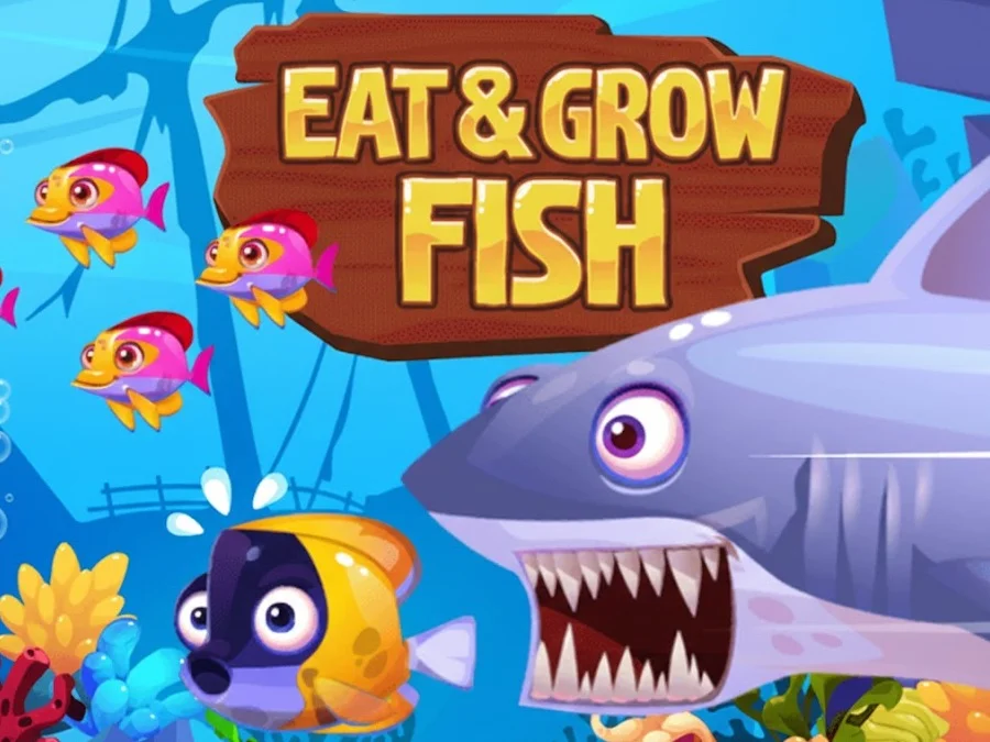 Eat & Grow Fish - Play Free Game