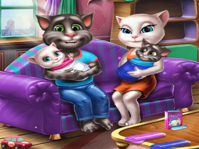 Angela Twins Family Day - Play Free Game