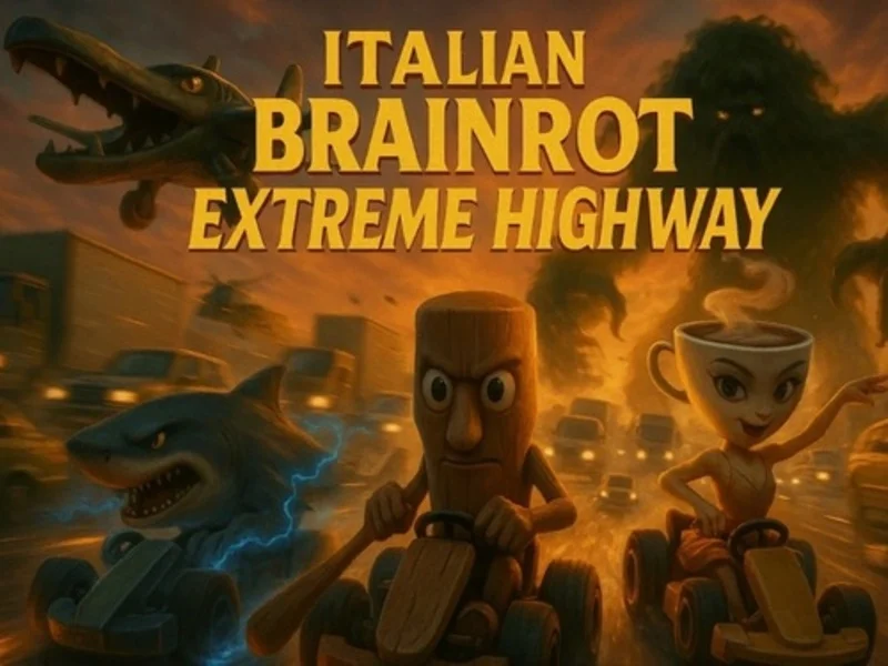 Play italian-brainrot-extreme-highway - Free Online Game