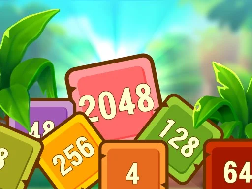 Tropical Cubes 2048 - Play Free Game