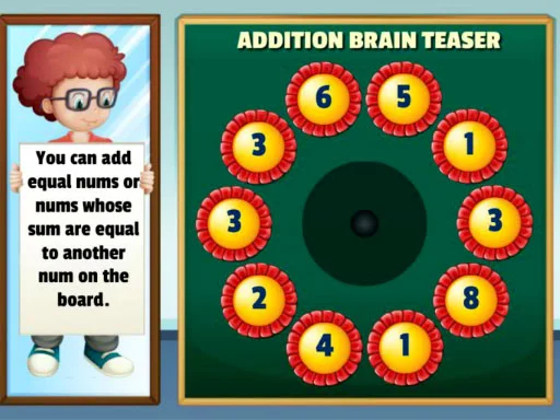Addition brain teaser - Play Free Game