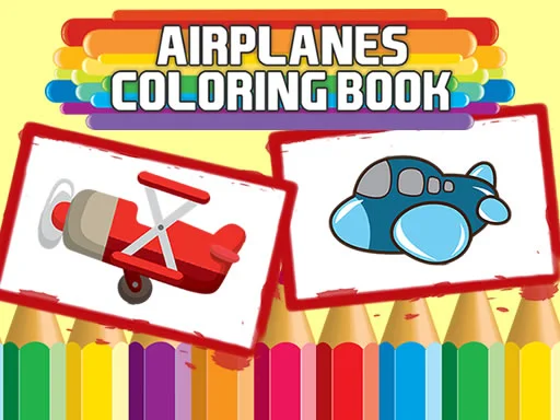Play Airplanes Coloring Book - Free Online Game