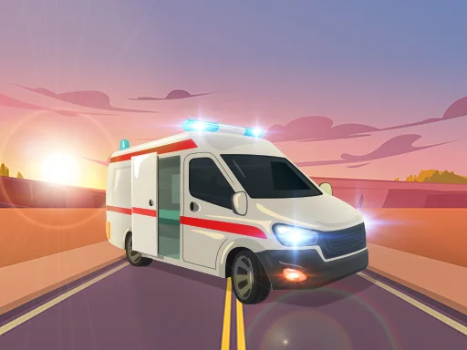 Play Ambulance Traffic Drive - Free Online Game