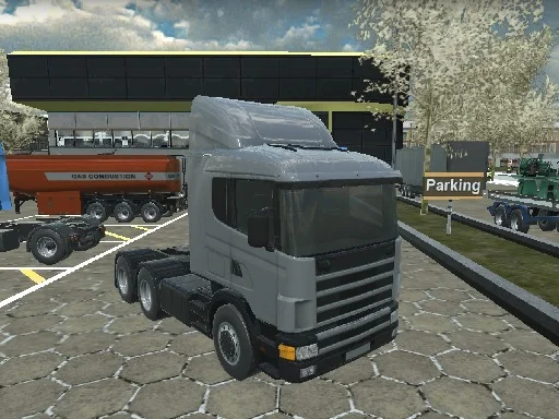 Play american-18-wheeler-truck-sim - Free Online Game