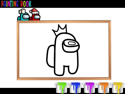Play among-us-painting-book - Free Online Game