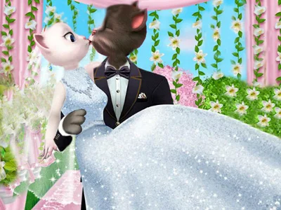 Play angela-and-tom-dream-wedding - Free Online Game