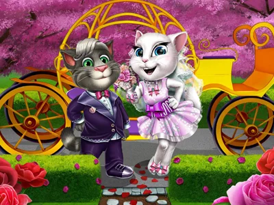 Play angie-spring-wedding - Free Online Game