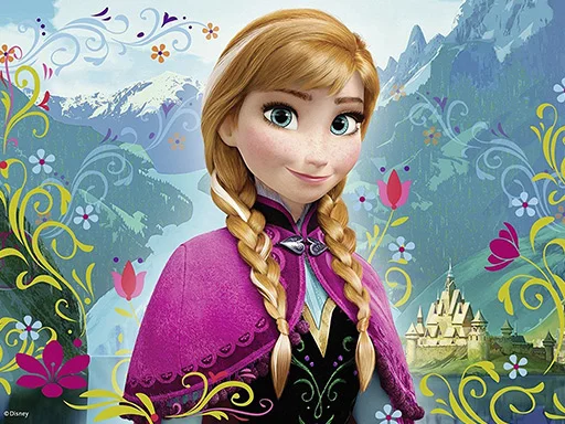 Anna Frozen Slide - Play Free Game