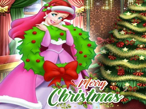 Ariel The Little Mermaid Christmas - Play Free Game