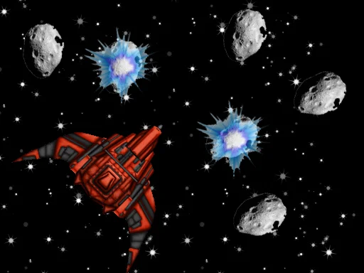 Play Asteroid rain - Free Online Game