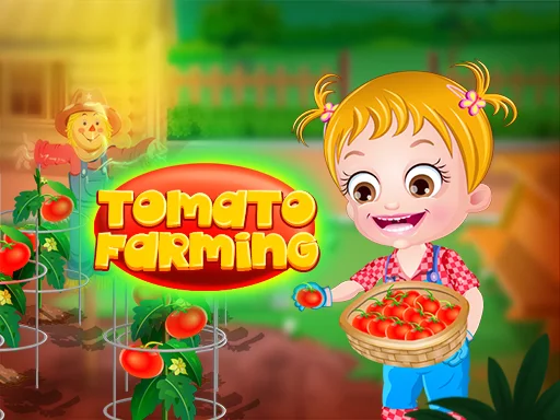 Play Baby Hazel. Tomato farming - Free Online Game