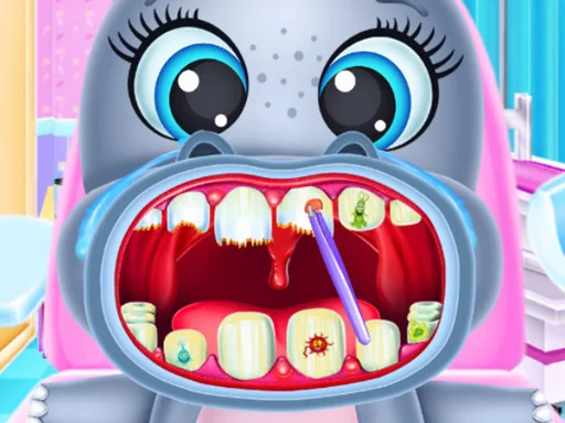 Play Baby Hippo Dental Care - Free Online Game