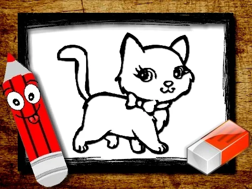Back to School: Animals Coloring Book - Play Free Game