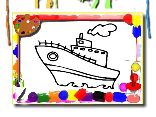 Back To School: Cartoon Coloring Time - Play Free Game