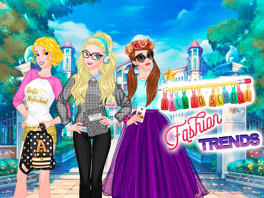 Back to School Fashion Trends - Play Free Game