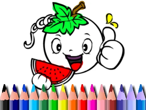 Play back-to-school-vegy-coloring-book - Free Online Game