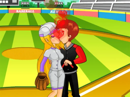 Play Baseball Kissing - Free Online Game