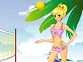 Play beach-volleyball-girl-show - Free Online Game
