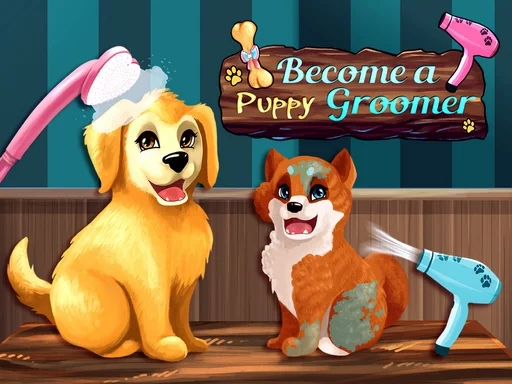 Become a Puppy Groomer - Play Free Game