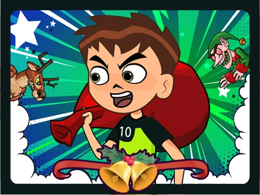 Play Ben 10: Christmas Run - Free Online Game