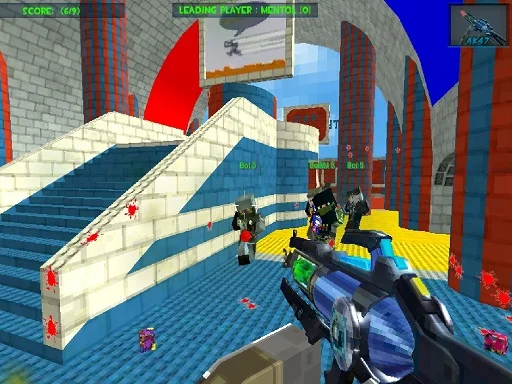 Play Blocky Gun Paintball 3 - Free Online Game