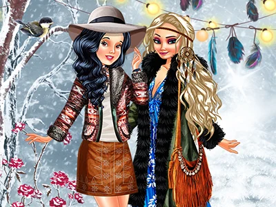 Boho Winter With Princess - Play Free Game