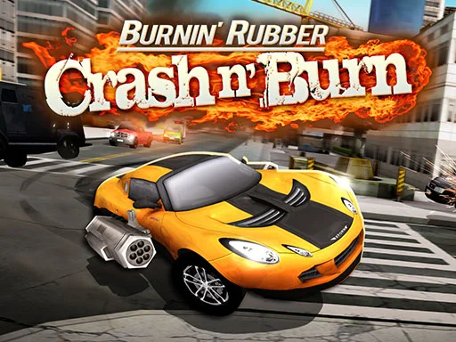 Play burnin-rubber-crash-n-burn - Free Online Game